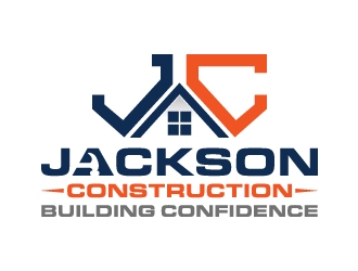 Jackson Construction  logo design by JJlcool