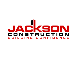 Jackson Construction  logo design by lexipej