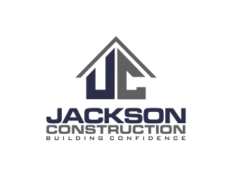 Jackson Construction  logo design by oke2angconcept