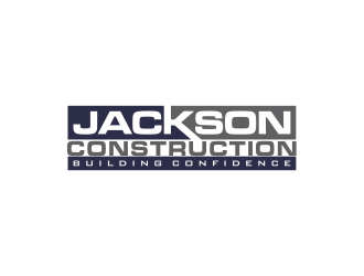 Jackson Construction  logo design by oke2angconcept