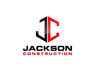 Jackson Construction  logo design by labo