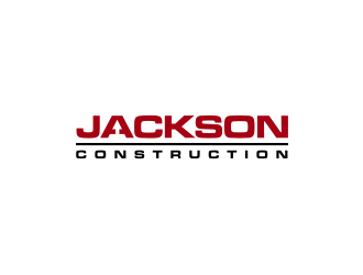 Jackson Construction  logo design by Barkah