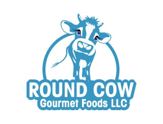 Round Cow Gourmet Foods LLC logo design by AYATA