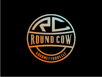 Round Cow Gourmet Foods LLC logo design by bricton