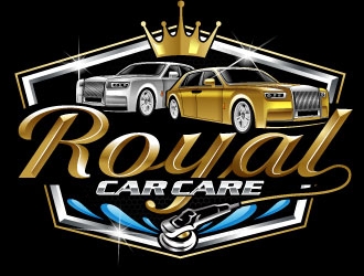 Royal Car Care logo design by Suvendu