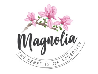 Magnolia        The Benefits of Adversity Logo Design