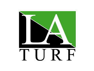 L A Turf logo design by axel182