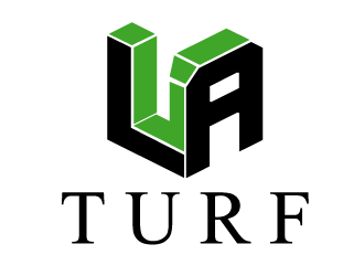 L A Turf logo design by axel182
