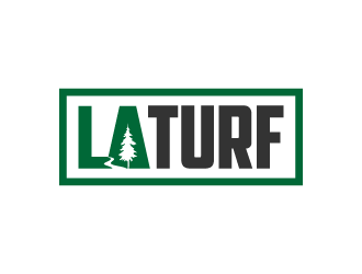 L A Turf logo design by denfransko