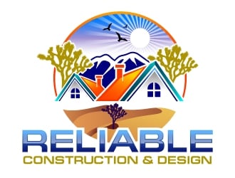 Reliable Construction & Design logo design by uttam