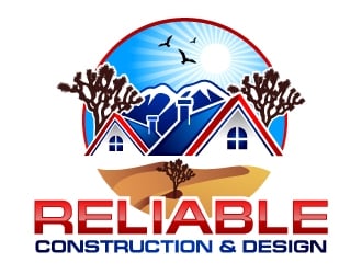 Reliable Construction & Design logo design by uttam