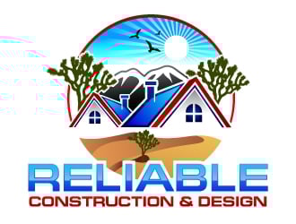 Reliable Construction & Design logo design by uttam