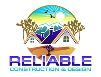 Reliable Construction & Design logo design by uttam