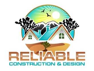 Reliable Construction & Design logo design by uttam
