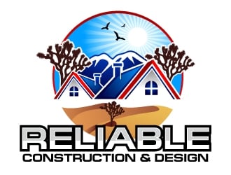 Reliable Construction & Design logo design by uttam