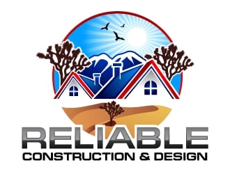 Reliable Construction & Design logo design by uttam