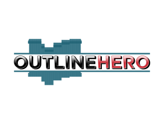 Outline Hero logo design by Kanya
