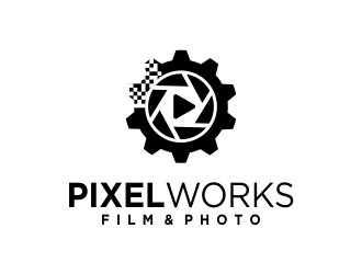 PixelWorks Film & Photo logo design by done