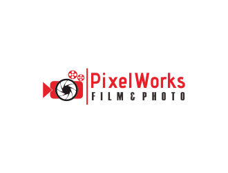 PixelWorks Film & Photo logo design by Greenlight