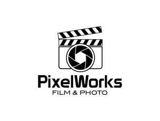 PixelWorks Film & Photo logo design by pakNton