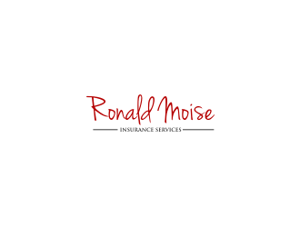 RONALD MOISE INSURANCE SERVICES logo design by Barkah