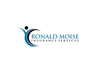 RONALD MOISE INSURANCE SERVICES logo design by Barkah