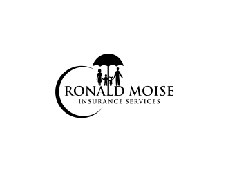 RONALD MOISE INSURANCE SERVICES logo design by Barkah
