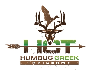 Humbug Creek Taxidermy logo design by REDCROW