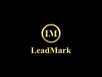 LeadMark logo design by zeta