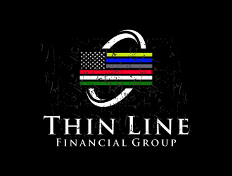 Thin Line Financial Group logo design by BlessedArt