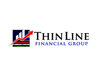 Thin Line Financial Group logo design by jaize