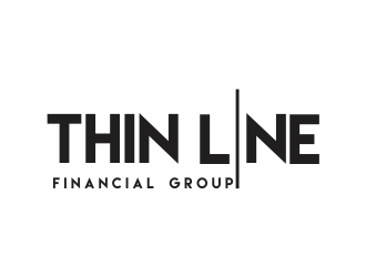 Thin Line Financial Group logo design by up2date