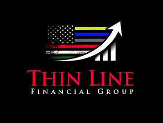 Thin Line Financial Group logo design by BeDesign