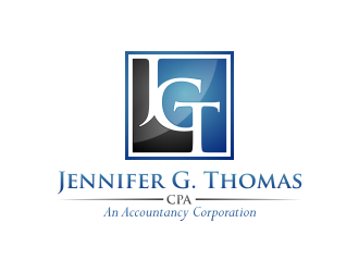 Jennifer G. Thomas, CPA An Accountancy Corporation logo design by pakNton