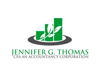 Jennifer G. Thomas, CPA An Accountancy Corporation logo design by mckris