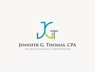 Jennifer G. Thomas, CPA An Accountancy Corporation logo design by zinnia