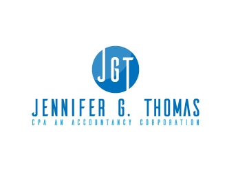Jennifer G. Thomas, CPA An Accountancy Corporation logo design by Akhtar