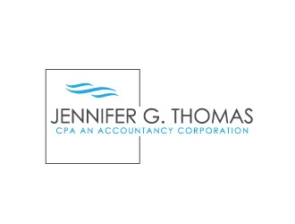 Jennifer G. Thomas, CPA An Accountancy Corporation logo design by REDCROW