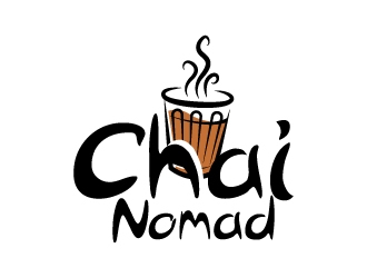 Chai Nomad logo design by jaize