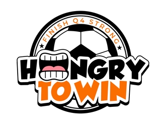 Hungry to Win logo design by DreamLogoDesign