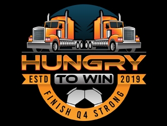 Hungry to Win logo design by DreamLogoDesign