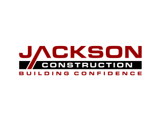 Jackson Construction  logo design by cintoko