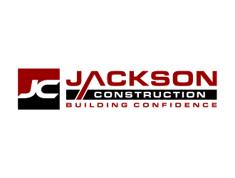 Jackson Construction  logo design by cintoko