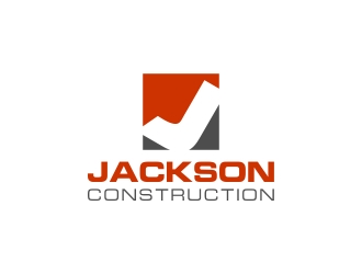 Jackson Construction  logo design by CreativeKiller