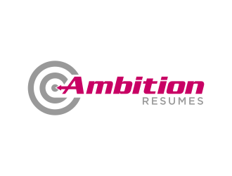 Ambition Resumes -  Clear. Concise. Meaningful. Quantifiable. Targets logo design by sokha