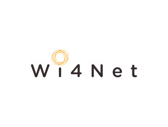 Wi4Net logo design by BlessedArt