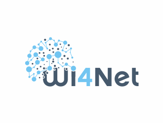 Wi4Net logo design by goblin