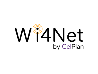 Wi4Net logo design by keylogo
