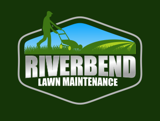 Riverbend Lawn Maintenance  logo design by Greenlight