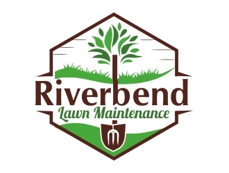 Riverbend Lawn Maintenance  logo design by ruki